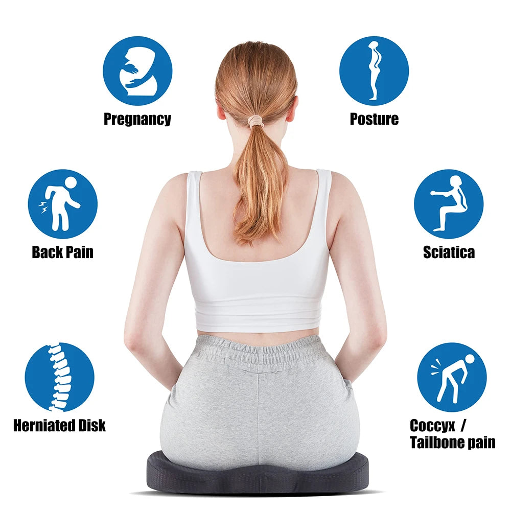 Orthopedic seat cushion