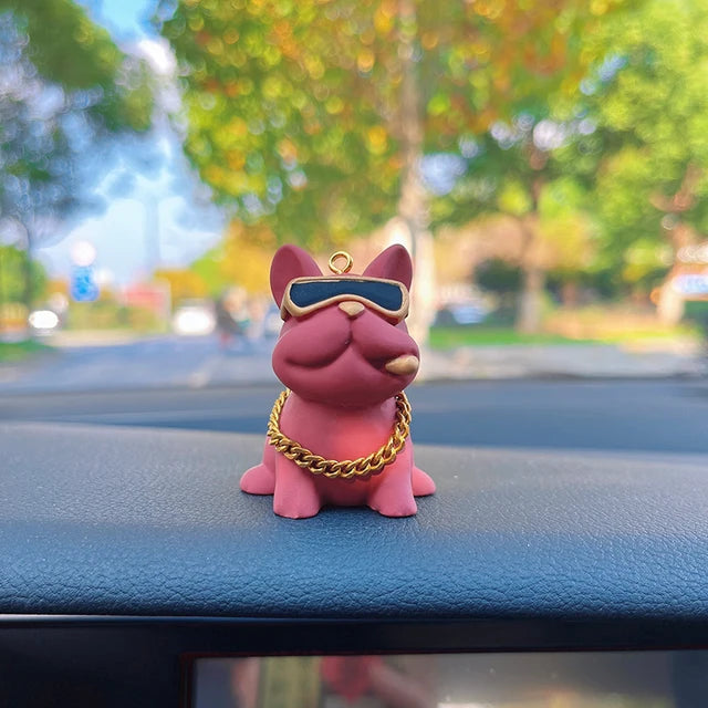 Bulldog Car Interior Decoration