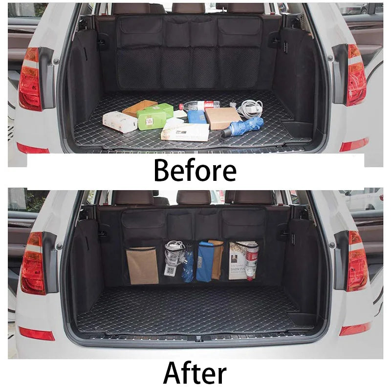 Trunk storage organizer