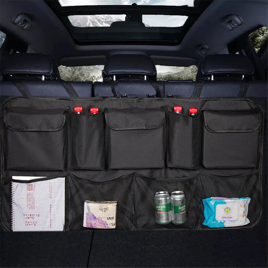 Trunk storage organizer