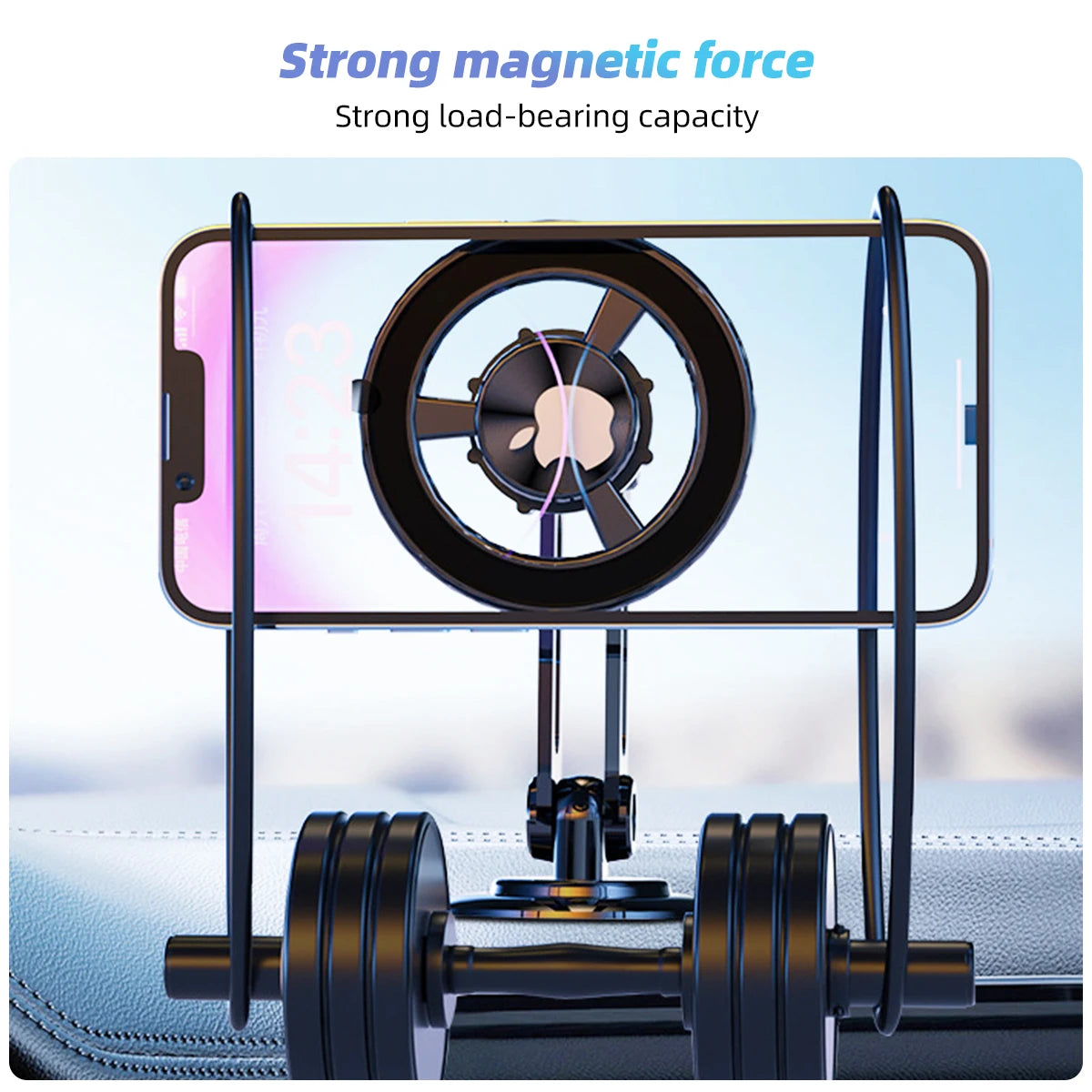 Magnetic phone holder