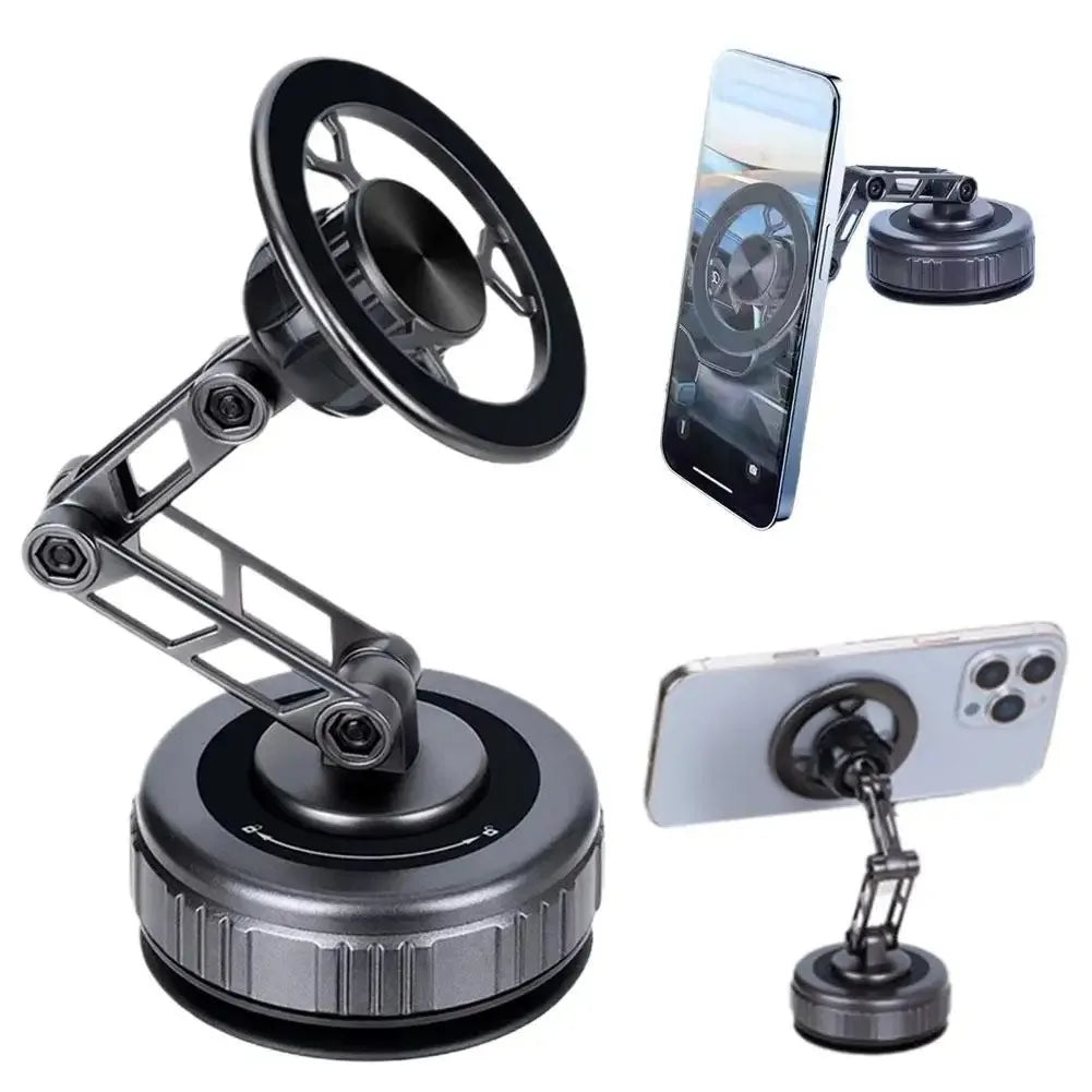FlexGrip Vacuum Pro – מעמד טלפון מגנטי עם בסיס ואקום