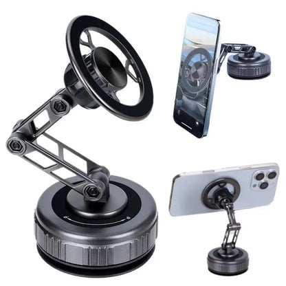 FlexGrip Vacuum Pro – מעמד טלפון מגנטי עם בסיס ואקום