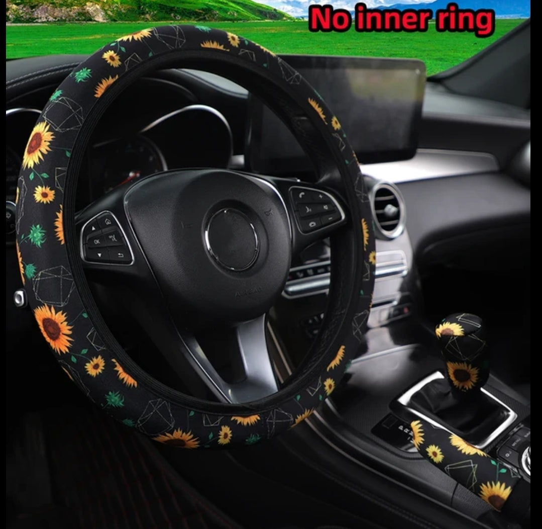 Car steering wheel cover Set of 3 Pieces