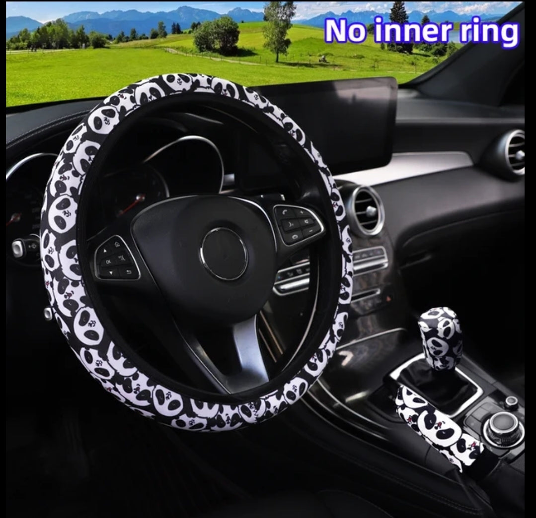 Car steering wheel cover Set of 3 Pieces