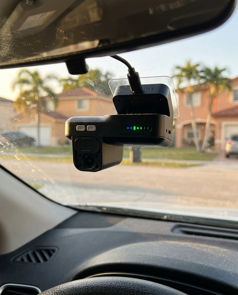 דשבורד עם CarPlay והמתאם מחובר