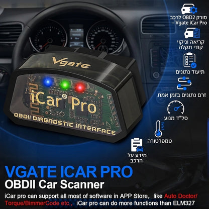 תכונות סורק OBD2 – זרם נתונים