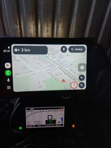 ניווט Waze ישירות על המסך
