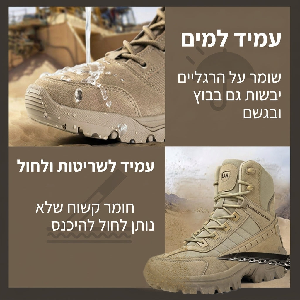 עמיד למים ולחול
