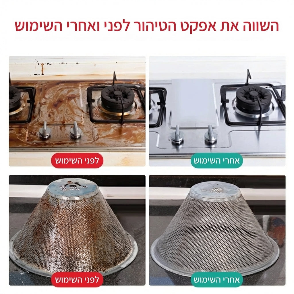 SteamForce Pro – מנקה הקיטור שמעלים לכלוך, שומן וחיידקים תוך דקות